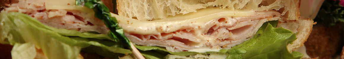 Eating Deli Latin American Sandwich at Tropical Restaurant restaurant in Queens, NY.